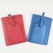 Passport Covers Multi Function With Pen Holder And Thread Oil Edge PU Leather Cross Pattern Passport Cover Luggage Tag Set_viptrois.com