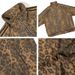 Men's Clothing Leopard Print Design Sweater Suit Autumn And Winter Loose Retro Niche Stand Collar Cardigan Jacket_viptrois.com