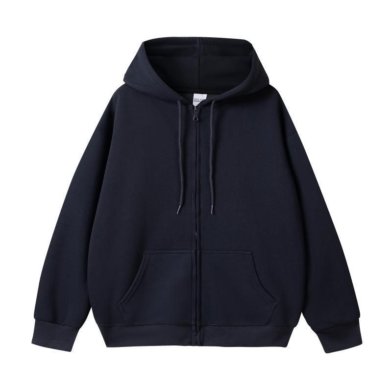 Unisex Zip-Up Hoodie - Minimalist Streetwear Jacket For Men & Women (7 Colors, S-4xl) Fashion Trends_viptrois.com