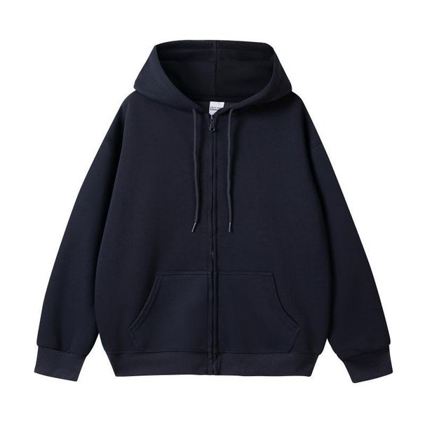 Unisex Zip-Up Hoodie - Minimalist Streetwear Jacket For Men & Women (7 Colors, S-4xl) Fashion Trends_viptrois.com