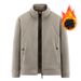 Men's Fleece Jacket 2025 Autumn New Versatile Breathable Lapel Jacket Men's Clothing_viptrois.com