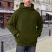 "Men's Half-Zip Fleece Hoodie – Winter Warm Pullover With Soft Lining, Adjustable Hood, Casual & Athletic Style, Thickened Comfort Fit"_viptrois.com