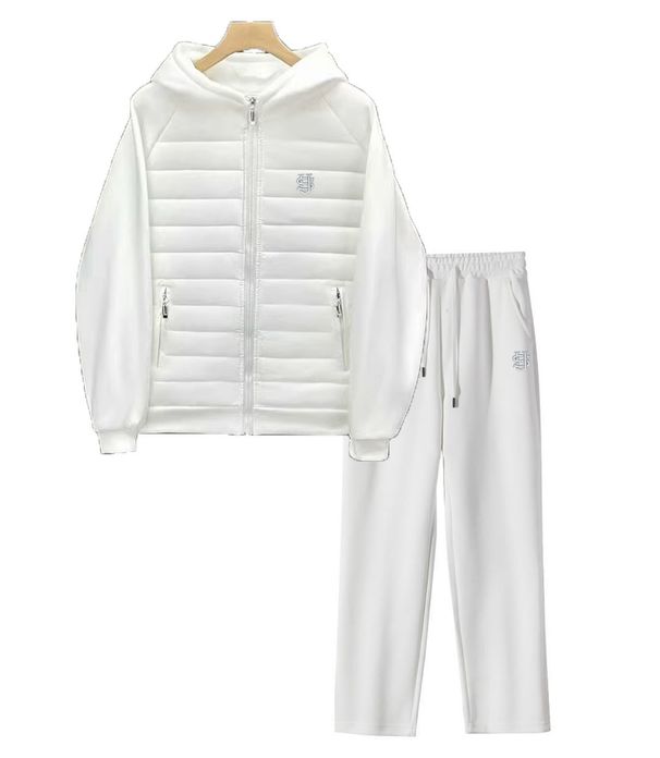 Men's Clothing New Cross Border Winter Men's US Embroidered Ribs Cotton Jacket Casual Stitching Knitted Jacket_viptrois.com