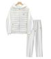 Men's Clothing New Cross Border Winter Men's US Embroidered Ribs Cotton Jacket Casual Stitching Knitted Jacket_viptrois.com