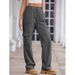 "Women's Multi-Pocket Loose Fit Wide Leg Trousers – Comfortable Workwear & Casual Pants With Slimming Design"_viptrois.com