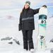 Unisex Waterproof Ski Jacket & Pants Set - Windproof, Breathable & Warm For Snowboarding & Skiing - Multiple Colors Available_viptrois.com