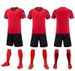 Men's Clothing quick-drying short-sleeved football jersey training game team uniform sports football jersey suit children's men and women breathable_viptrois.com