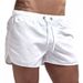 Men's clothing Fashion beach shorts Polyester quick drying multi-color sports quarter pants_viptrois.com