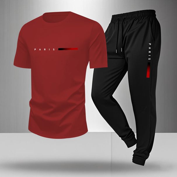 Men's Suits Summer 2025 New Outdoor Sports Leisure Breathable Two Piece Suits_viptrois.com