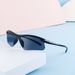 Women's Y2K Style Sunglasses - UV400 Half-Frame, Unique Shape, PC Material, Windproof For Cycling, Trendy & Edgy_viptrois.com