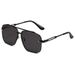 Square Sunglasses – Double Beam Cut Edge Metal Frame For Men & Women (Trendy Street Fashion)_viptrois.com