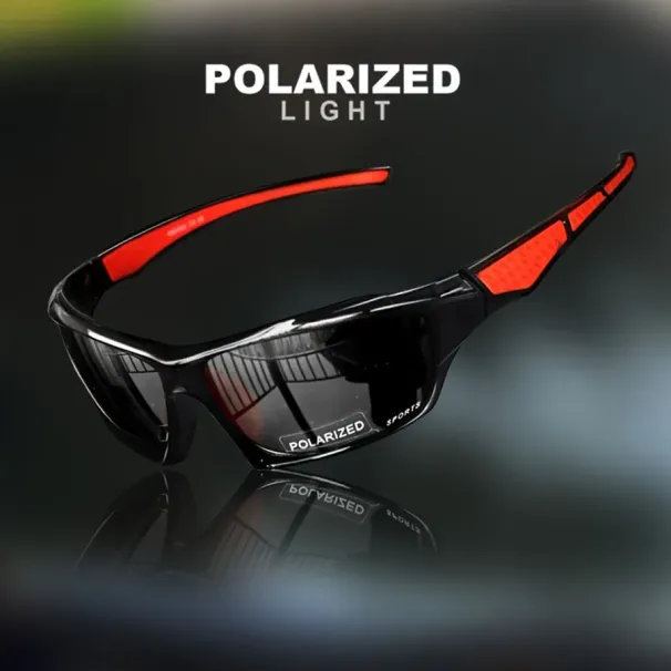 Modische Sport-Sonnenbrille, Polarisiert, UV-Schutz, Personalisierte Brille, Runder Rahmen, Metall, Herren- Und Damen-UV400-Brille_viptrois.com