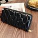 Women's Wallet & Men's Wallet Embroidered Thread Long Zipper Bag Clutch Bag Increase Mobile Phone Clutch Bag Large Capacity Coin Purse Tide._viptrois.com