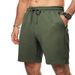 Men's Clothing Shorts Casual Elastic Waist Drawstring Five Point Shorts Summer Beach Vacation Shorts With Pockets_viptrois.com
