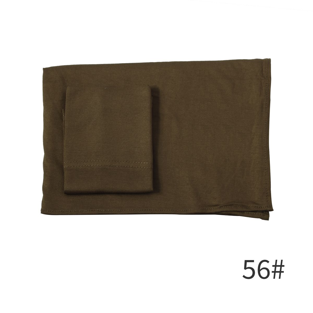 Pure Cotton Tube Hat & Modal Headscarf 2-Piece Set - Soft Breathable Base Hat With Long Scarf (Comfortable & Stylish, Women's Fashion Accessories)_viptrois.com