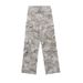 Vintage American Style Camouflage Pants Men's Loose Straight Leg Cargo Pants Casual Trousers Hip Hop Streetwear Washing_viptrois.com