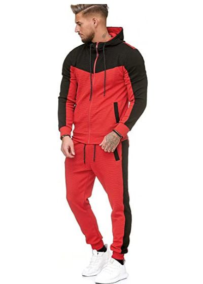 Men's Clothing Autumn and Winter Sweatshirt Suit Men's Casual Hooded Sweatshirt Suit Men's Sports Cardigan Sweatshirt Suit Manufacturer_viptrois.com