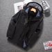 Men's Clothing Three-in-One Rush Clothes Windproof Warm Detachable Two-Piece Work Ski Mountaineering Suit_viptrois.com