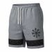 Men's Viking Print Casual Shorts 5 Inch Breathable Summer Beach Relaxed Straight Leg Cut with Pockets Linen-Like Fabric_viptrois.com