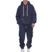 Men's Clothing Winter Large Size Heavy Plus Velvet Loose Men's Casual Sports Multi Pocket Workwear Suit Men_viptrois.com