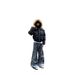 American Style Detachable Hooded Fur Collar Thickened Warm Mountain Eagle Jacket Winter Men's National Trend High-end_viptrois.com