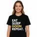 Camiseta Gooner Funny Gooning Meme Eat Sleep Goon Repeat Hecha En EE. UU. De Algodón Puro Tejido, Cómoda Para Hombres Y_viptrois.com