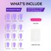 New Almond Shaped Wearable Nails With Gradient Colors, High End Nail Art Pieces, High Luxury False Nail Pieces, Finished Products Are Detachable_viptrois.com