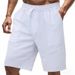 Men's Lightweight Breathable 5-Inch Casual Shorts - Quick-Dry Comfort For Summer & Beach Activities_viptrois.com
