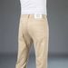 2022 Spring/Summer New High-End Men's Jeans Korean Style Stretch Cotton Slim Fit Casual Solid Color Waterproof Pants_viptrois.com