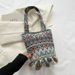 Women's Bucket Bags Stylish And Simple Tassel Ethnic Wind Shoulder Bag Female Leisure Bag Bucket Bag Female_viptrois.com