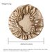 Lace-Trimmed Satin Sleep Cap - Elastic Dome Hair Protector For Nighttime Beauty Care & Shower Use_viptrois.com