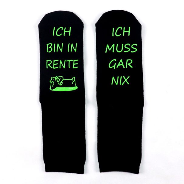 Mid-tube socks retirement series leisure sports cotton socks socks sole non-slip spot rubber floor socks_viptrois.com