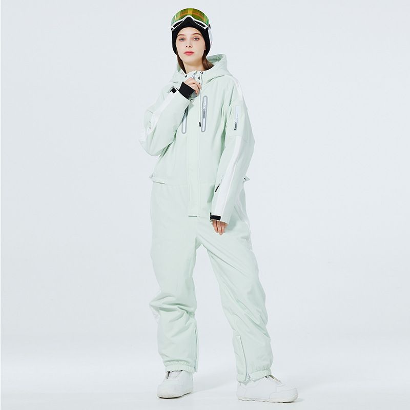 Men's Clothing Unisex One-Piece Ski Suit – Windproof & Waterproof Winter Snowboarding Jumpsuit For Men & Women_viptrois.com
