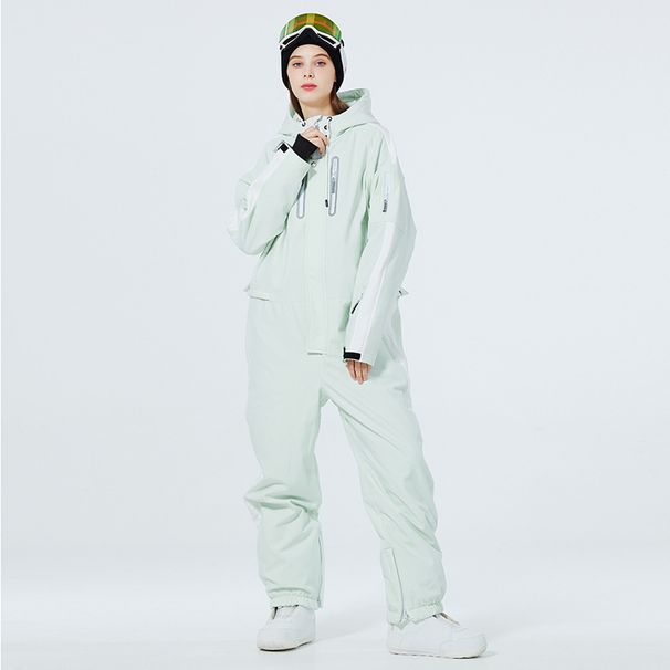 Men's Clothing Unisex One-Piece Ski Suit – Windproof & Waterproof Winter Snowboarding Jumpsuit For Men & Women_viptrois.com