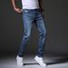 Men's Clothing New Spring And Autumn Men's Jeans Fashion Trend Stretch Slim Fit Pants Men's Youth Long Pants_viptrois.com
