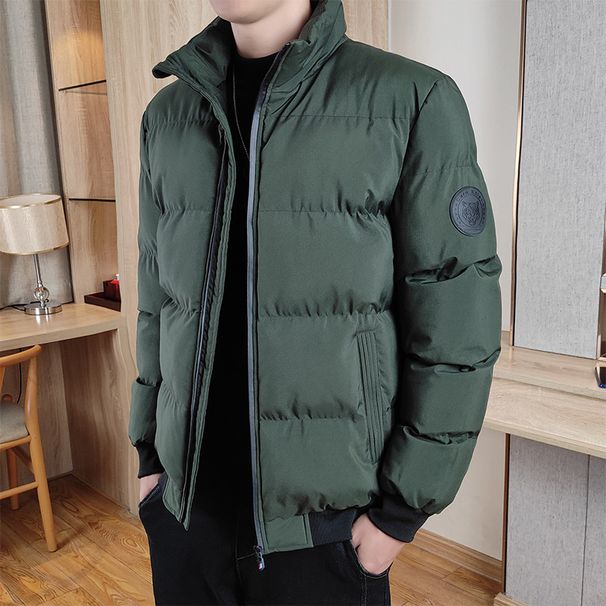 Men's Winter Down Jacket With Hood, Ultra-Warm 550 Fill Power White Goose Down Coat, Long Length Thickened Parka For Cold Weather, Machine Washable_viptrois.com