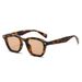 Vintage Square Sunglasses - Classic Black Frame & UV400 Protection | Minimalist Retro Style For Women & Men_viptrois.com