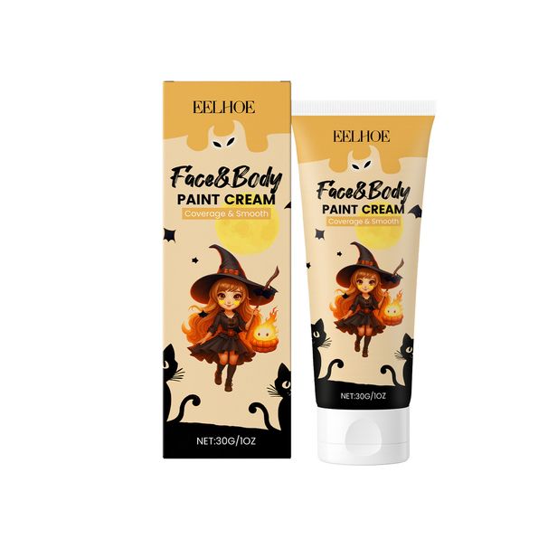 EELHOE Face Cream Halloween Body Paint Makeup Party Cosplay_viptrois.com