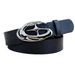 Gothic Belt - Unisex Vintage Black Waist Chain | Punk Rock Adjustable Strap For Women & Men (1.2" Width, Matte Finish)_viptrois.com