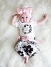 Kids’ Clothing Ins Children's Clothing TINY BUT Awesome Romper Printed Three Piece Set_viptrois.com