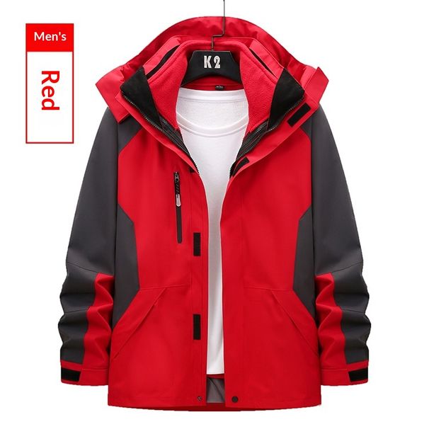 Pulse Jacket For Women And Men, 3-in-1 Ski Suit, Men's Two-Piece Set, Warm, Waterproof, Breathable Outdoor Workwear With_viptrois.com