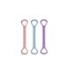 8-Shape Silicone Shoulder Opener Beauty Back Magic Resistance Home Fitness Women Elastic Band Figure-8 Rope Yoga_viptrois.com