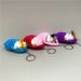 Bag Charm Cute Sleeping Cat Keychain Slippers Cat Plush Bag Pendant Car Keychain Simulation Animal Small Gift_viptrois.com