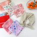 55 Cotton Linen Polka Dot Small Square Women, Korean Style Fashionable Versatile Neck Scarf, Hair Band, Fashion Scarf_viptrois.com