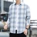 Retro Checkered Shirt For Men, Stylish And High-end Long Sleeved Shirt, Trendy And Versatile Casual Top_viptrois.com