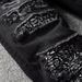 Men's Clothing European And American Men's High Street Black Jeans Men's Hand Worn Multi Patch American Style Small Feet Trendy Brand 669_viptrois.com