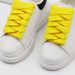 Shoelaces Classic Versatile Trend Widened Flat Shoe Laces Single Layer Solid Color Polyester Fat Shoelaces Shoe Accessories_viptrois.com