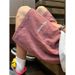 Men's Clothing Pink Corduroy Heavyweight Shorts For Boys Summer Thin Loose Sports Pants Men's Casual Shorts_viptrois.com