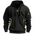 Cross-border Spring Autumn Hoodie With Zipper And Multiple Pockets Pullover Men's Sports Casual Jacket_viptrois.com