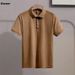 Men's Clothing Men's Trendy Harajuku Style Ice Silk Casual Top Short Sleeved Versatile Style Everyday Tee For Formal & Casual_viptrois.com